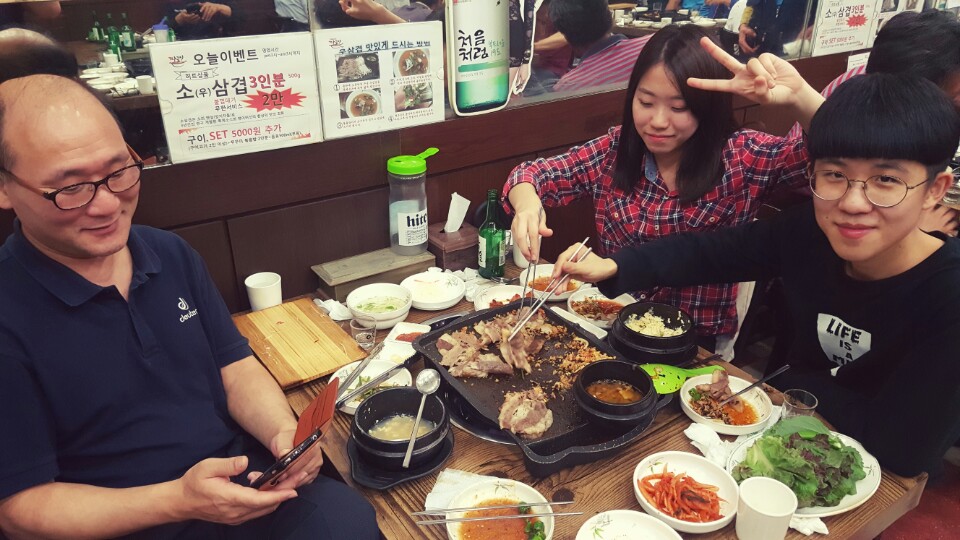 20160901 사제지간 저녁식사