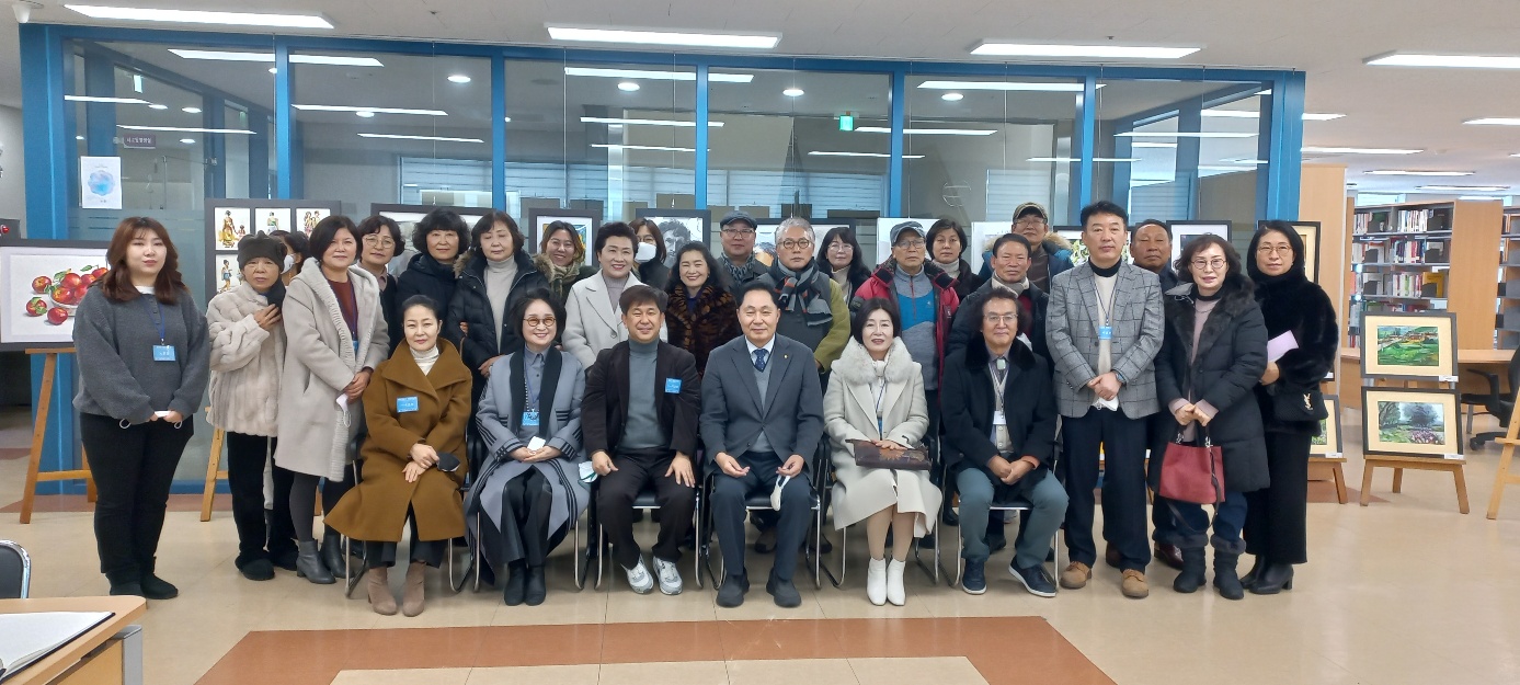 평생교육원 작품전시회